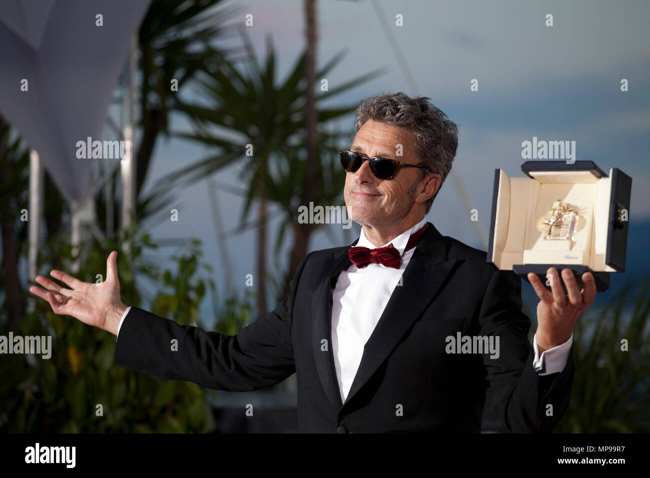 Director Pawel Pawlikowski, winner of the the Best Director prize for the film Zimna Wojna (Cold War) at the Award Winner’s photo call at the 71st Can Stock Photo