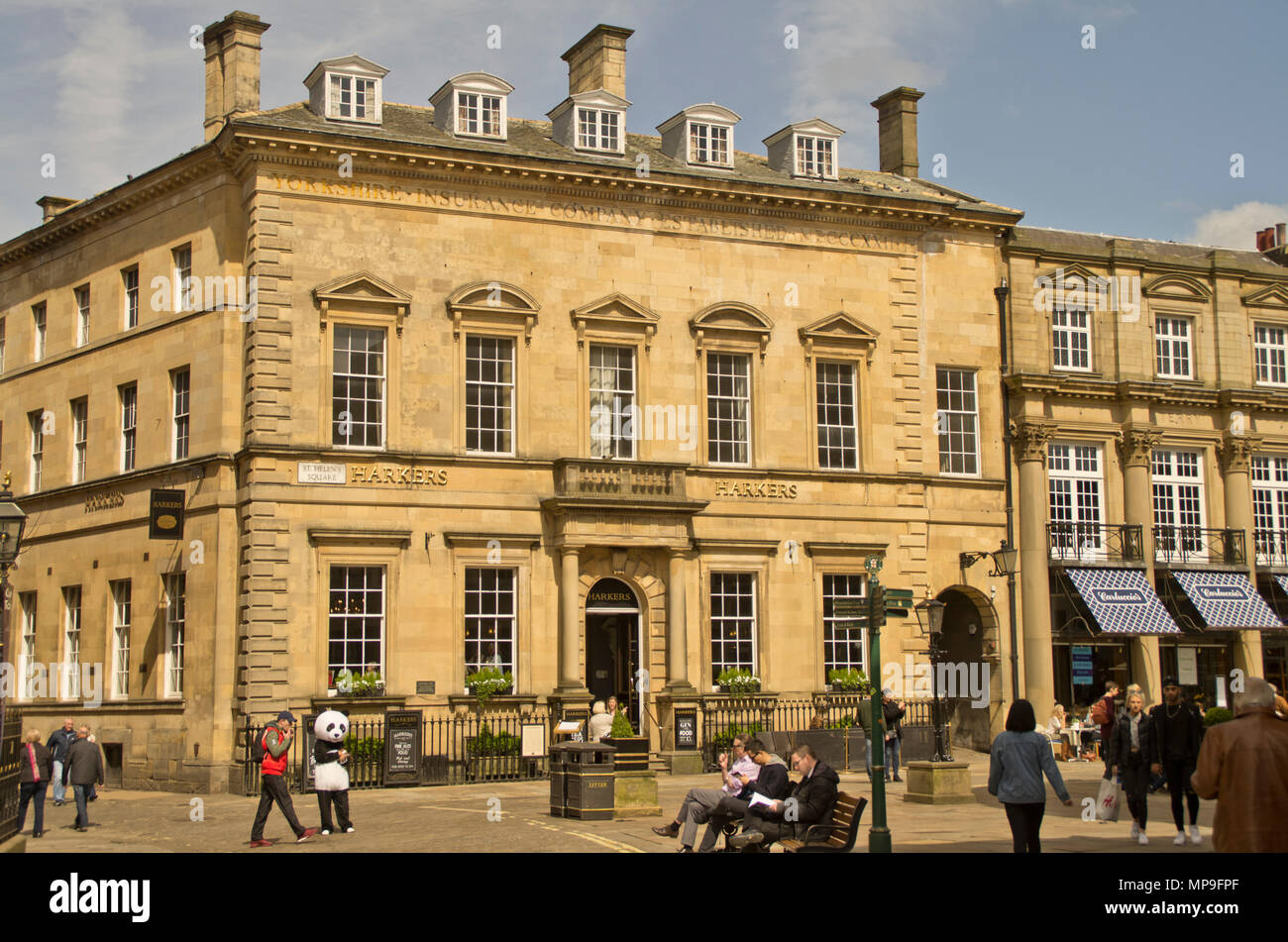 St Helens Square York Stock Photo