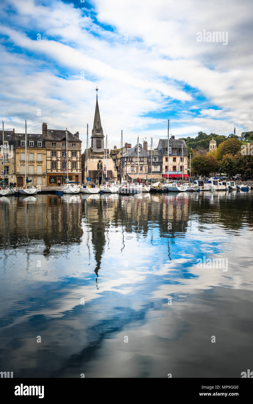 Old port of Honfleur, Normandy, France Stock Photo Alamy