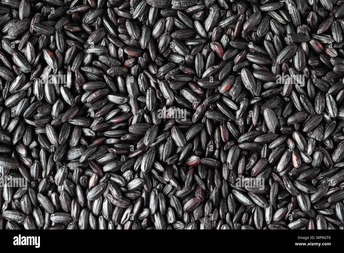 Organic black rice in hi-res stock photography and images - Alamy