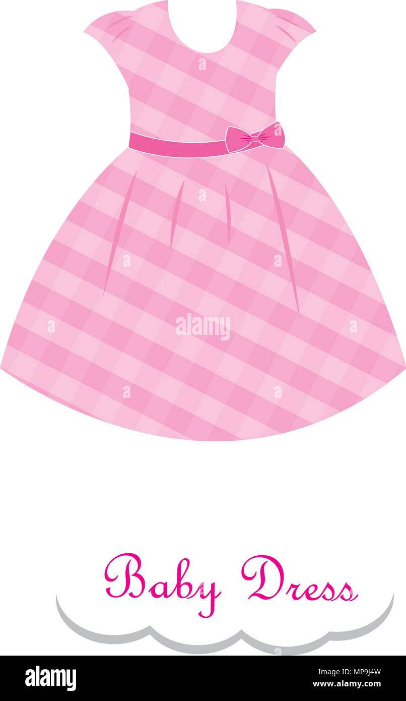 Baby dress for your design Stock Vector Image & Art - Alamy