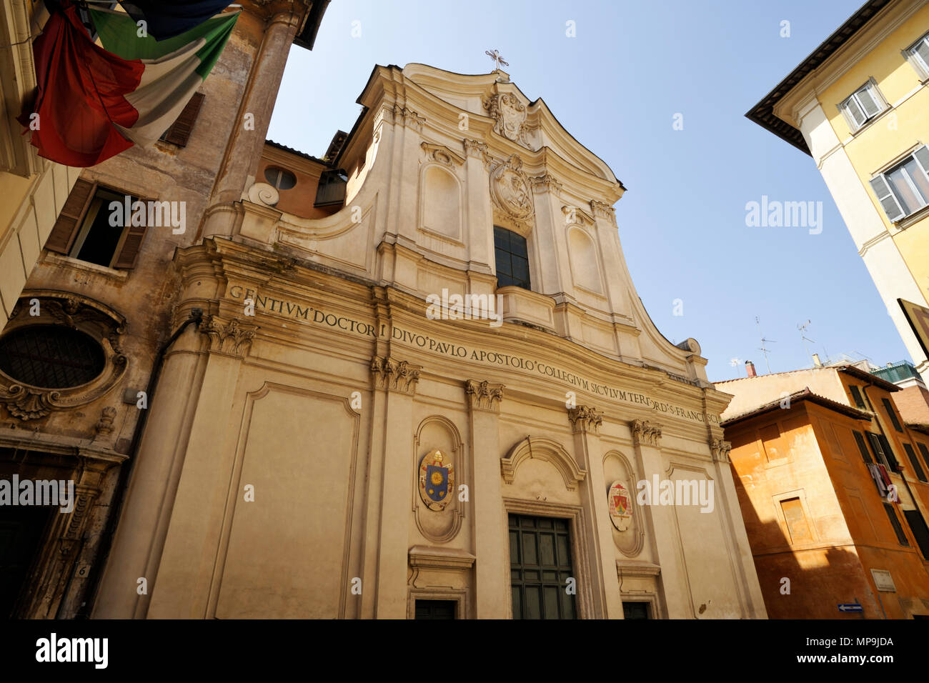 Italy, Rome, church of San Paolo alla Regola Stock Photo