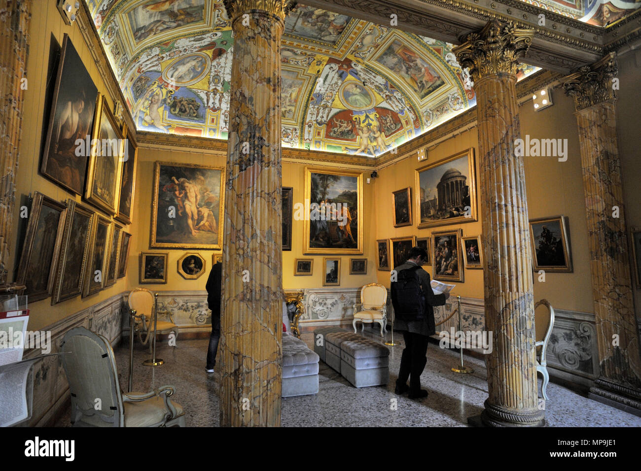 Italy, Rome, Palazzo Corsini, Galleria Nazionale di Arte Antica, Corsini collection art gallery Stock Photo