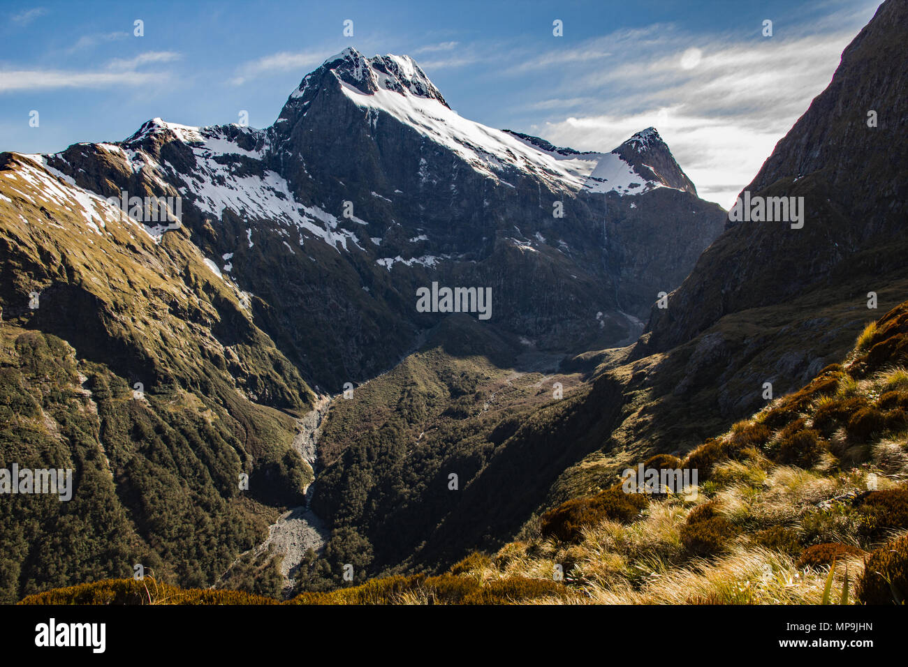 Sunrise View of Mount Elliot Emerging from the Shadows taken from the