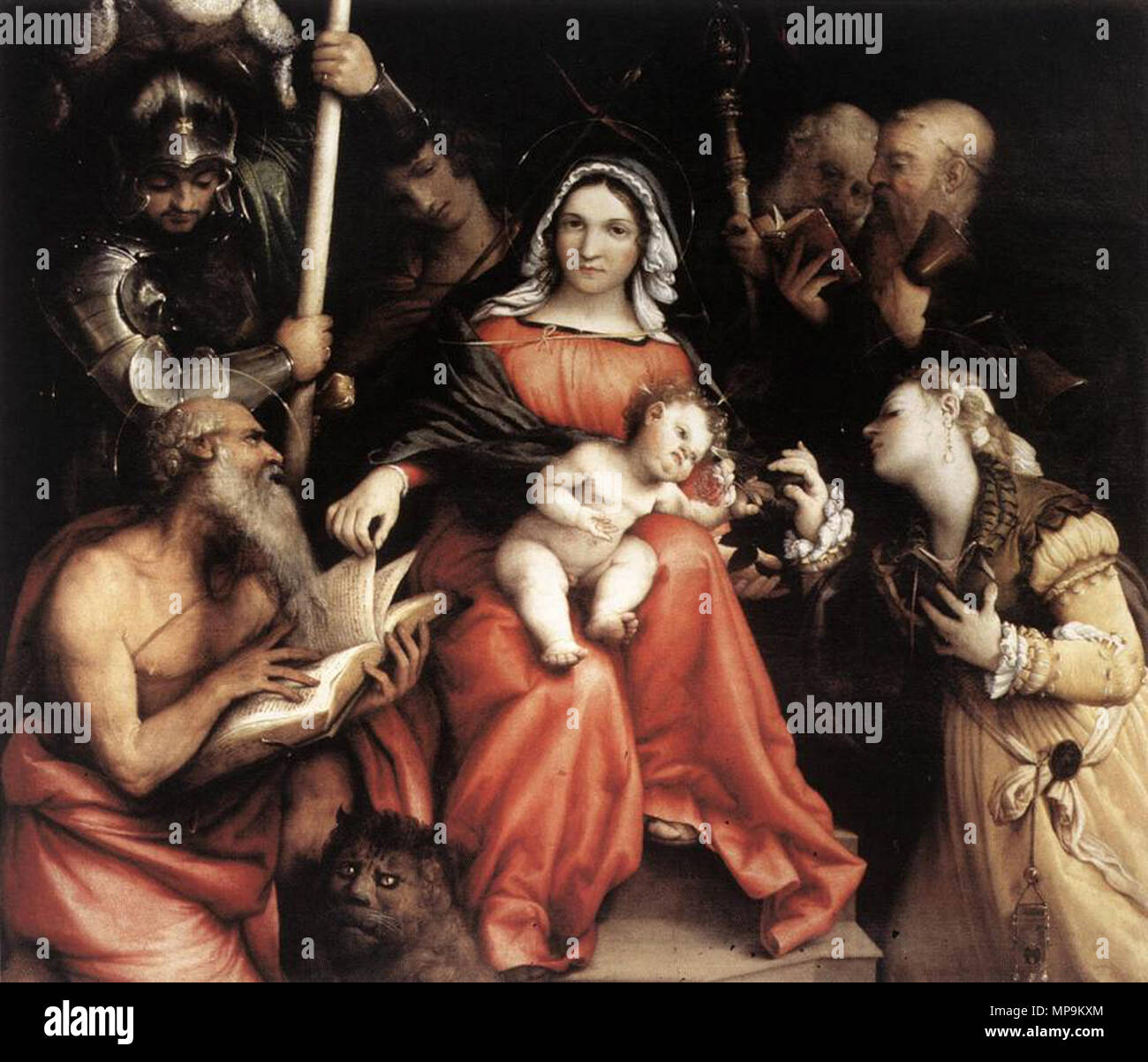 Mystic Marriage of St Catherine Українська: Містичні заручини св ...