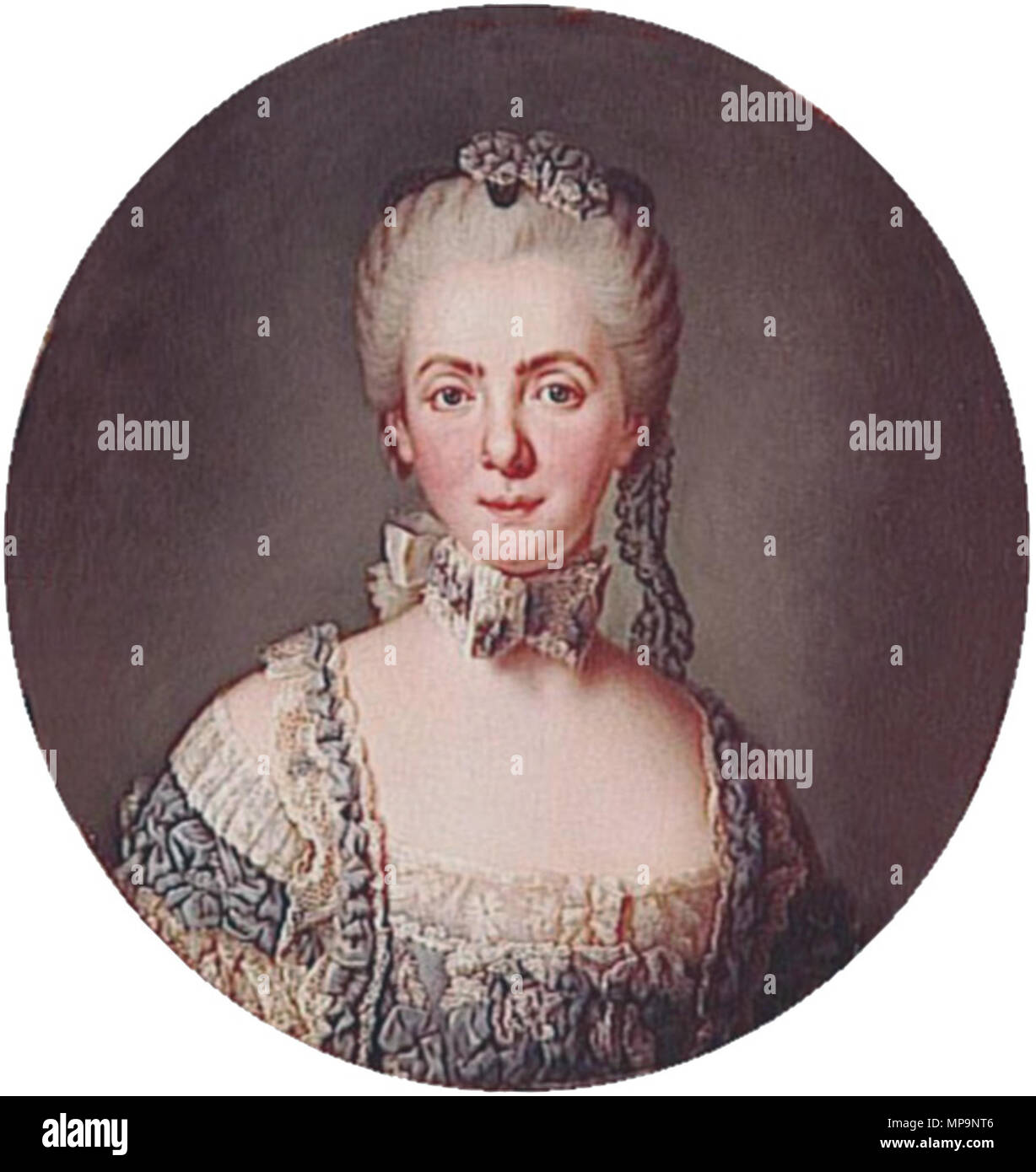 .  English: Marie Adelaide of France - daughter of Louis XV. . 1763.   826 Louise-Marie de France Stock Photo