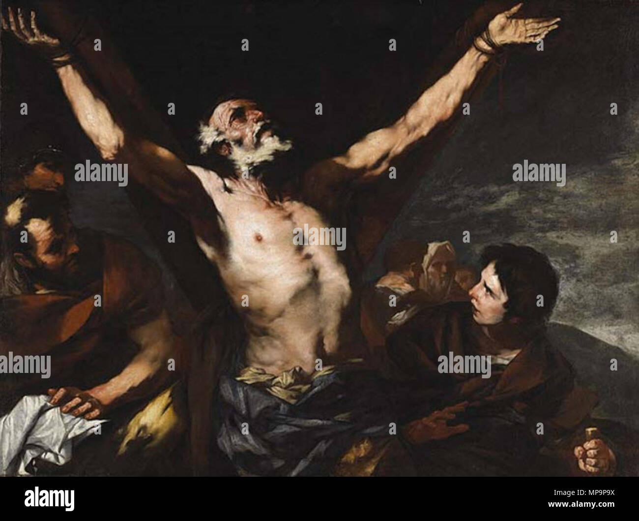 Crucifixion Of Saint Andrew 1659 829 Luca Giordano Crucifixion Of St   Crucifixion Of Saint Andrew 1659 829 Luca Giordano Crucifixion Of St Andrew MP9P9X 