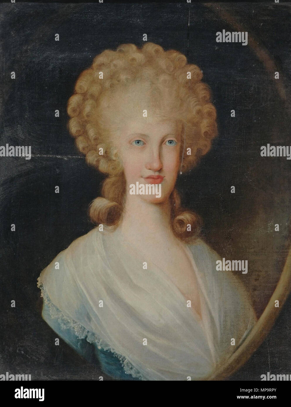 .  Italiano: Luisa Maria Amalia di Borbone-Napoli (1773-1802), granduchessa di Toscana, moglie di Ferdinando III di Toscana. Talvolta indicata come “Maria Luisa di Borbone”, da non confondere con la suocera omonima (Maria Luisa di Borbone-Spagna (1745-1792)). . Unknown date.   834 Luisa Maria Amalia di Borbone, granduchessa di Toscana Stock Photo