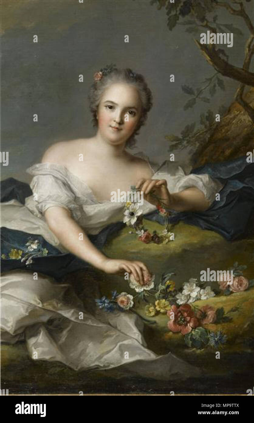 English: Portrait of Anne-Henriette of France (1727-1752), known