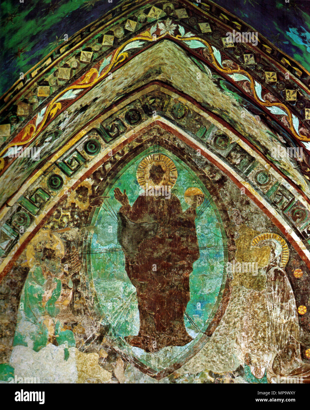 . Maestro Oltremontano, trasfigurazione (dettaglio) . 1260s. see