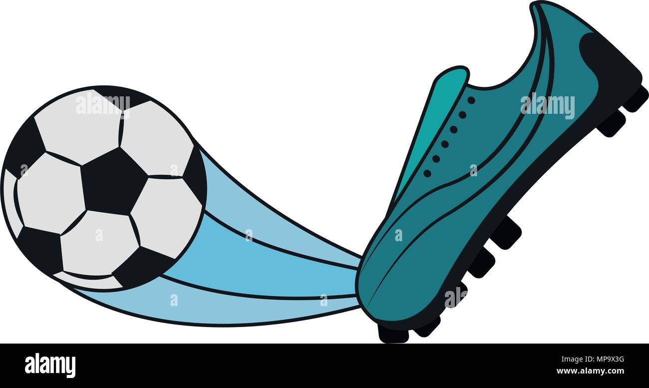 Kicking Boot Clip Art