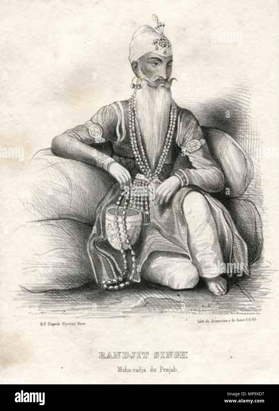 Maharaja Ranjit singh ji with his jarnails | Graphite drawings, Drawings,  Pencil art drawings