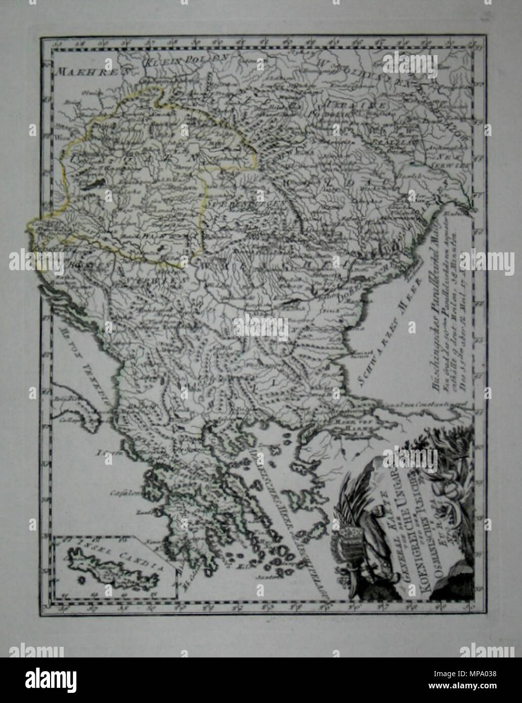 . Deutsch: General Karte von dem Koenigreiche Ungarn und dem Osmanischen Reiche in Europa. Nro. 1. Kolorierter Kupferstich . 1791. Franz Johann Joseph von Reilly (1766–1820) Alternative names Reilly, Franz Johann Joseph von Description Austrian publisher and writer Date of birth/death 18 August 1766 6 July 1820 Location of birth/death Vienna Vienna Work period 1790 – 1800 Work location Vienna Authority control : Q113944 VIAF: 102371035 ISNI: 0000 0001 1839 240X LCCN: n88624007 GND: 118748017 SUDOC: 158784243 WorldCat 852 Map of the Balkans in 1791 by Reilly 001 Stock Photo