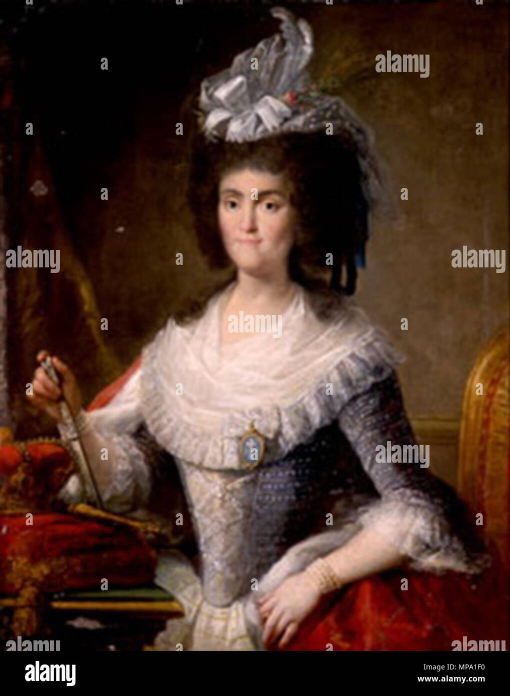 La reina María Luisa de Parma . Español: Retrato de la reina María Luisa de  Parma (1751-1819), única esposa del rey Carlos IV de España y madre del rey Fernando  VII. .