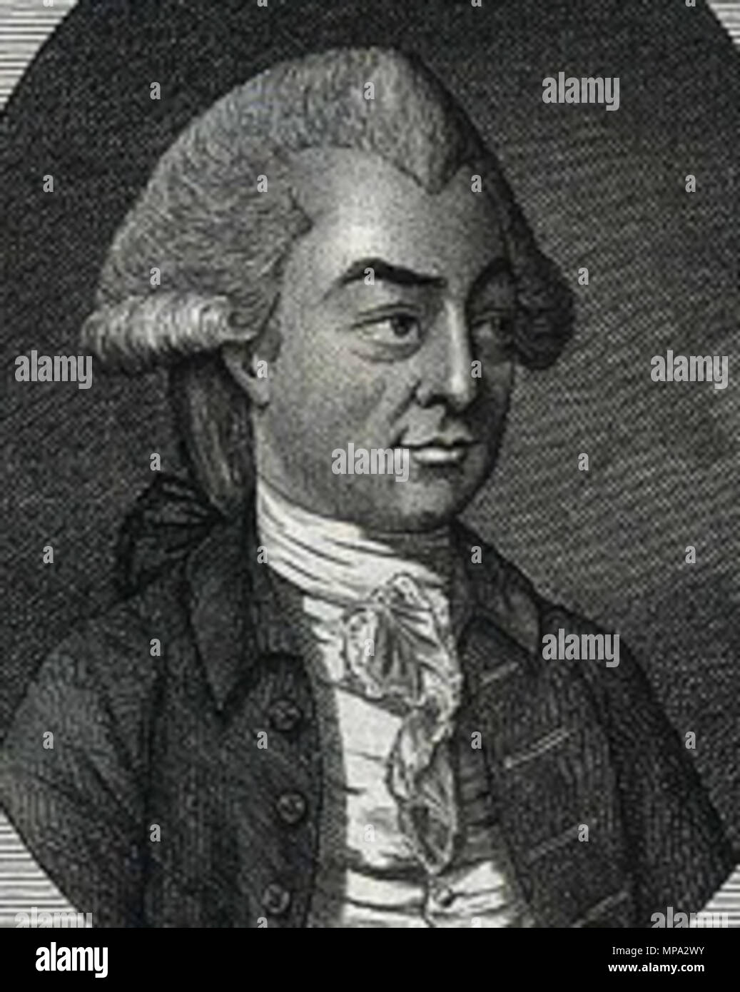 . English: Wills Hill, 1st Marquess of Downshire, statesman . 1781. Unknown 864 Marquess of Downshire Stock Photo