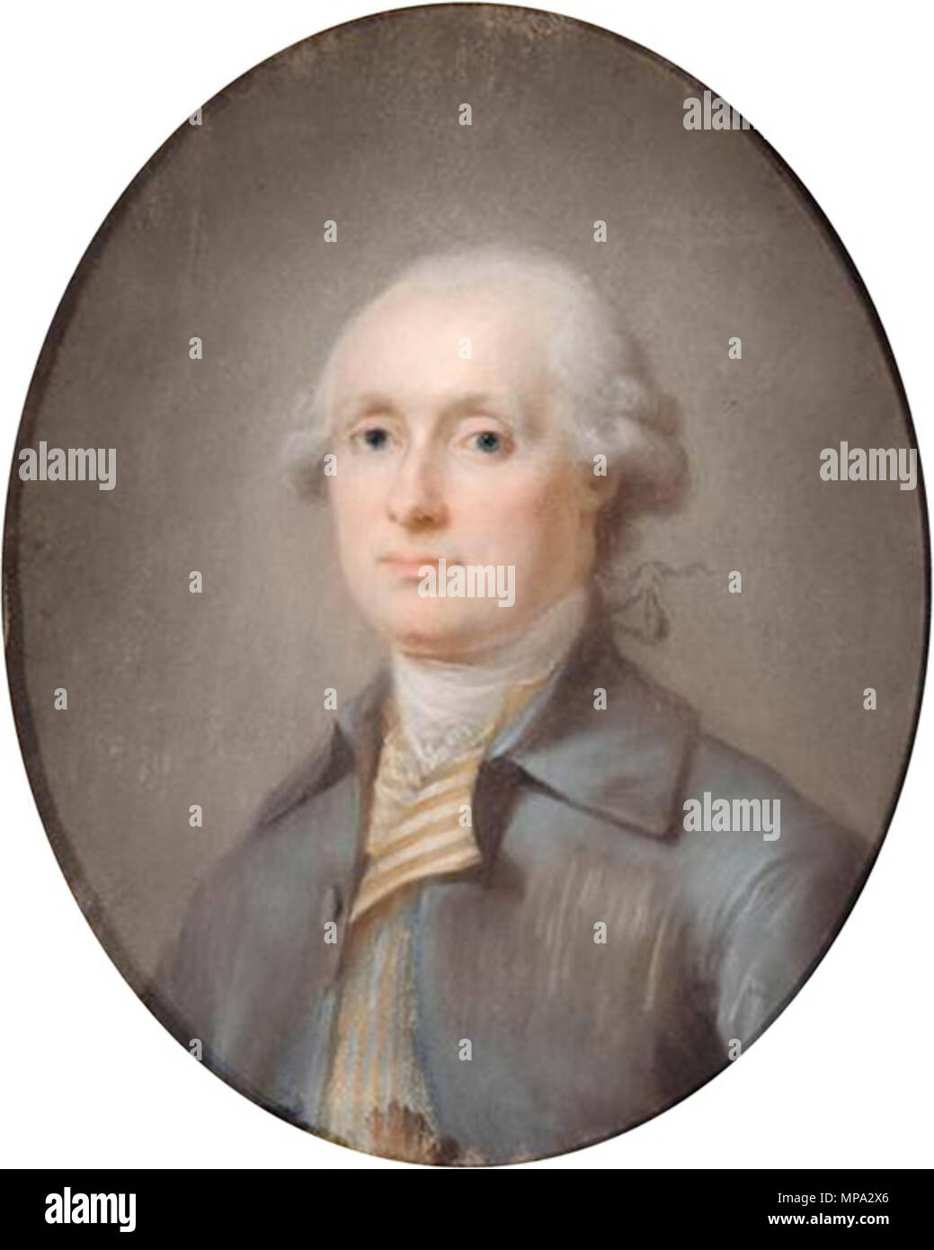 .  Français : Portrait de Marie-Jean-Antoine-Nicolas Caritat, Marquis de Condorcet (1743-1794) . 18th century.   864 Marquisdecondorcet Stock Photo
