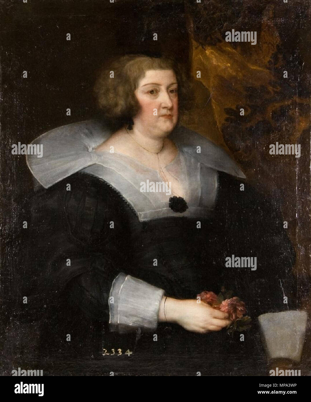 868 María de Médici, reina de Francia (Museo Cerralbo) Stock Photo