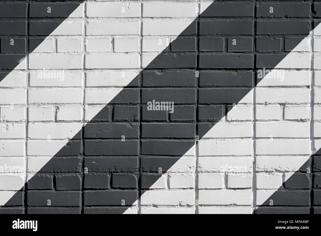 Brick Wall Black And White Graffiti