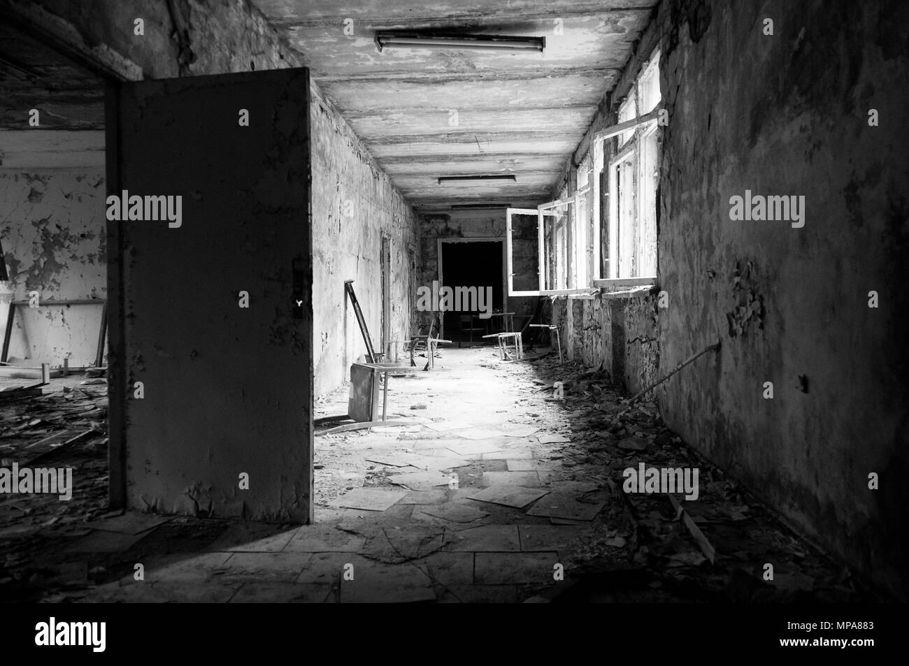 Chernobyl reactor Black and White Stock Photos & Images - Alamy