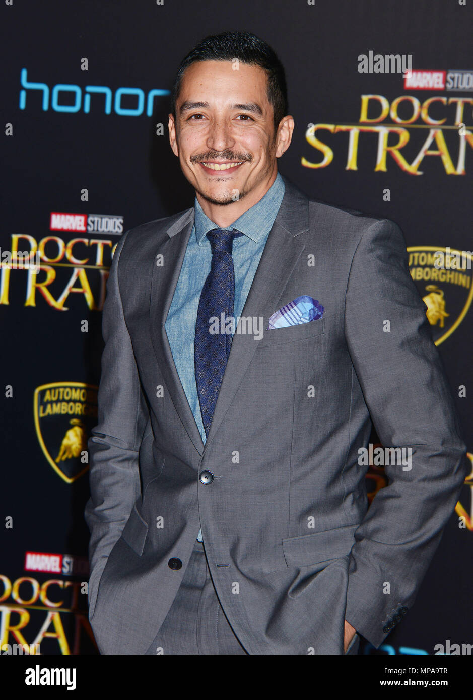 Gabriel Luna At The Doctor Strange Premiere At The El Capitan And Tcl Chinese Theatre In Los Angeles October 16 Gabriel Luna Red Carpet Event Vertical Usa Film Industry Celebrities Photography