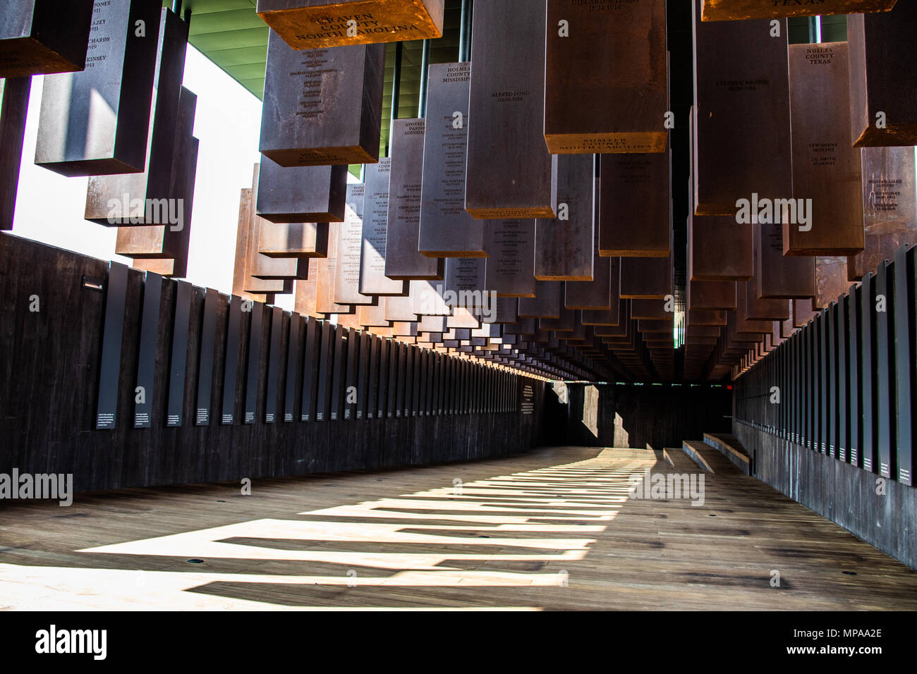 The National Memorial for Peace and Justice or National Lynching