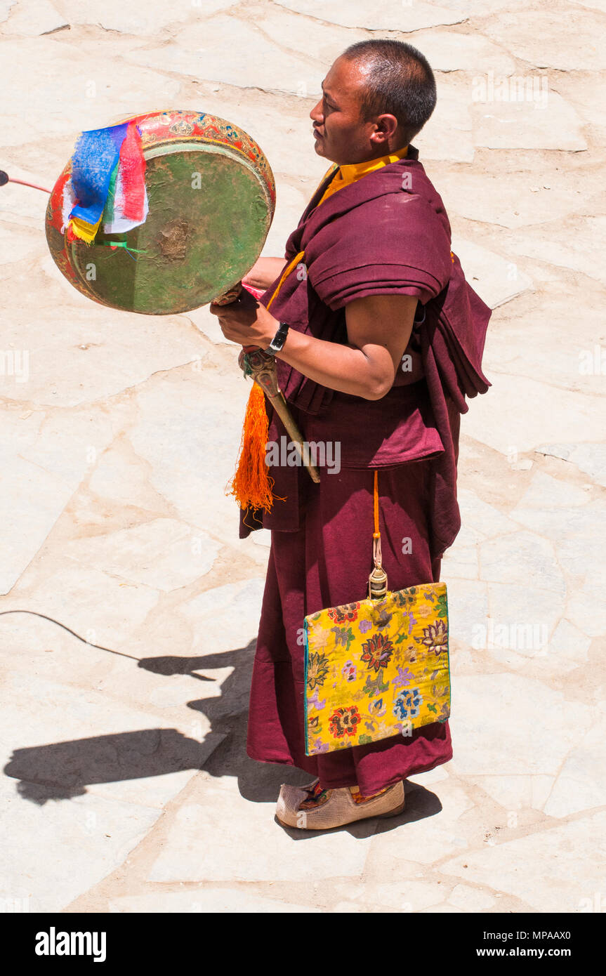 Buddhist drum hi-res stock photography and images - Alamy