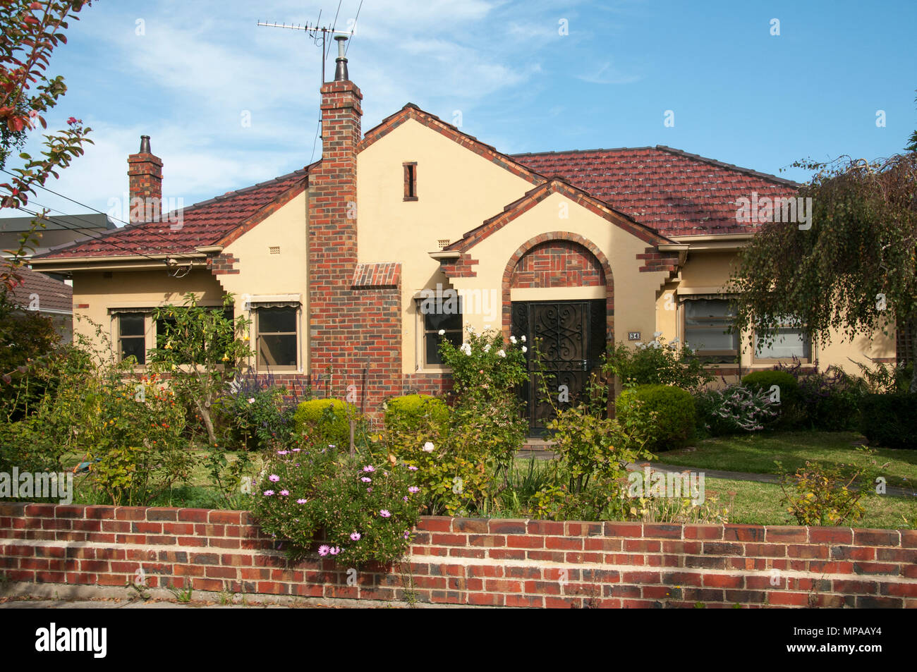 House in the 1934 A.V. Jennings Beauville Estate, one of the first