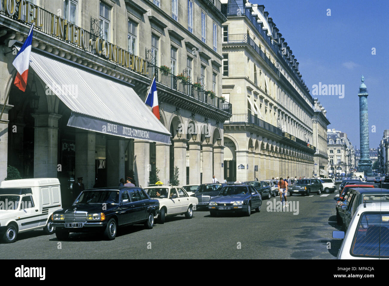 hotel intercontinental paris 3 rue de castiglione