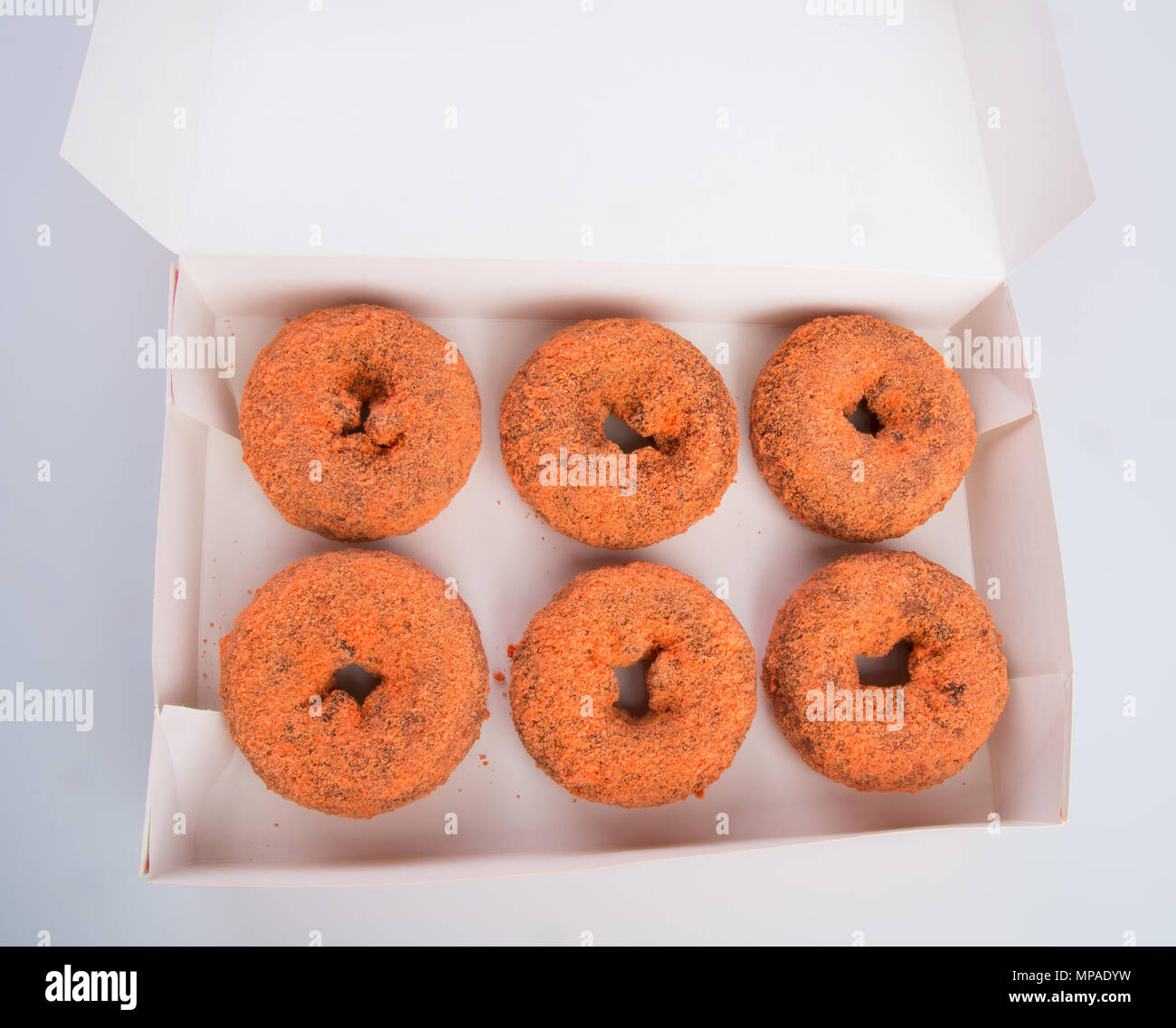 donut or box of doughnuts on a background Stock Photo - Alamy