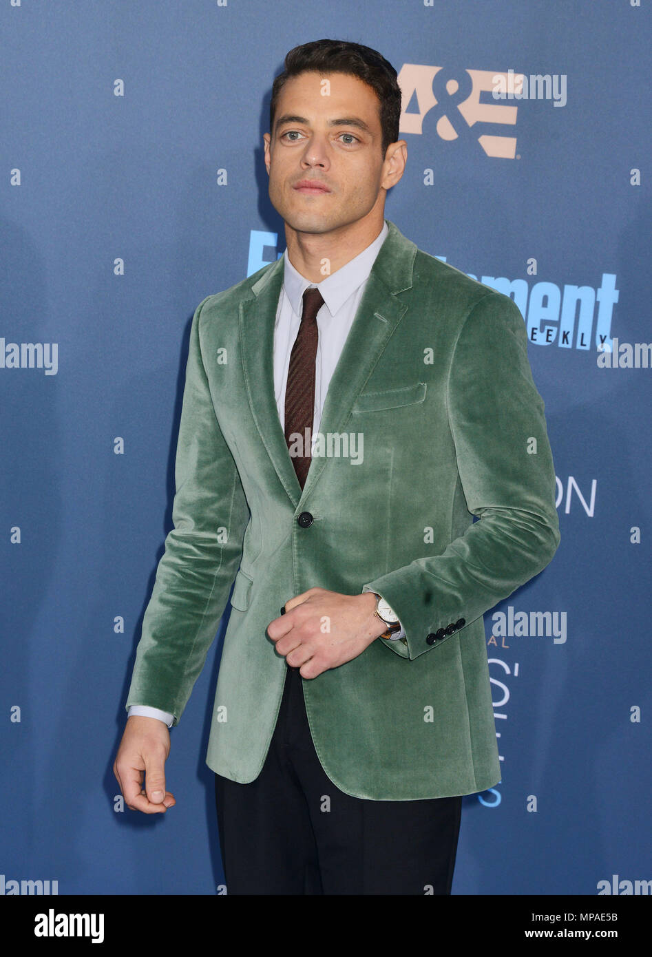 Rami malek 110 red carpet event hi-res stock photography and images - Alamy
