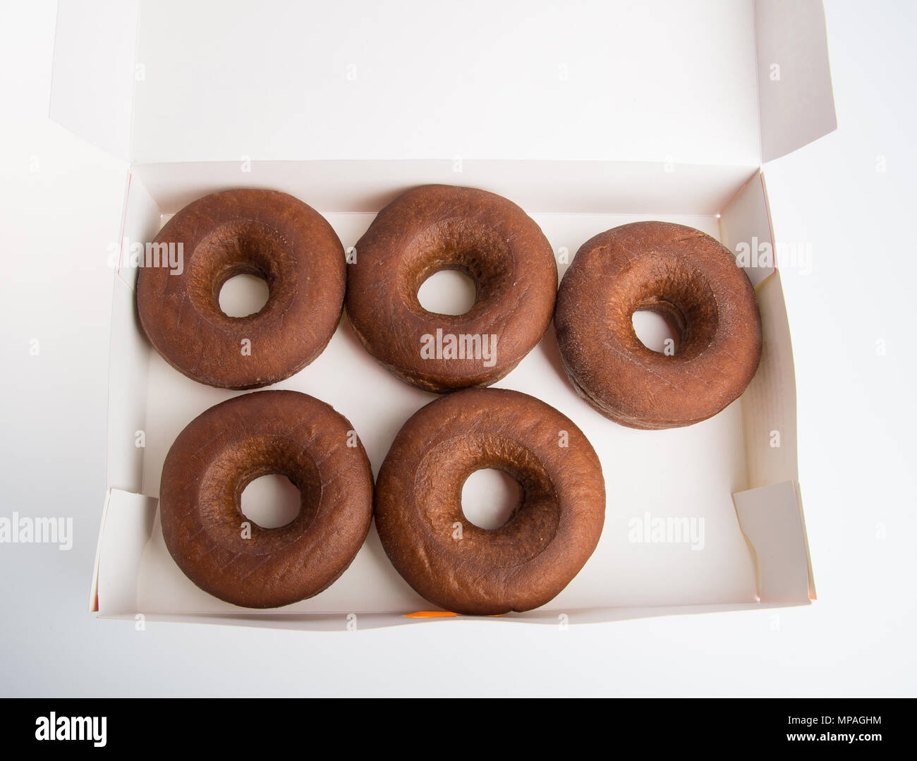 donut or box of doughnuts on a background Stock Photo - Alamy