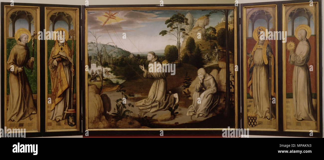 879 Maître de la Légende de sainte Ursule Retable de saint François