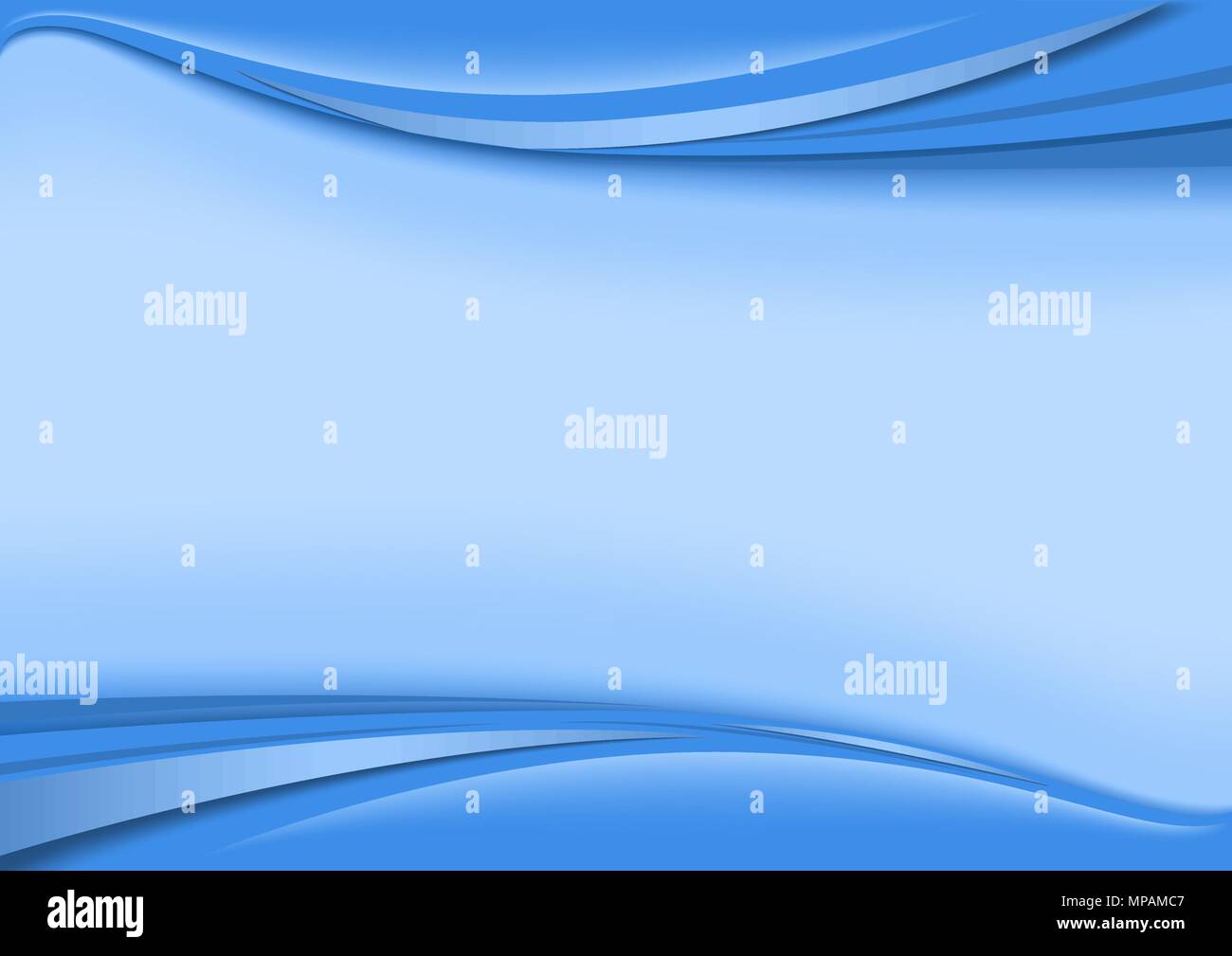 Abstract Background with Wave Stripes in Blue Tones Stock Vector Image ...