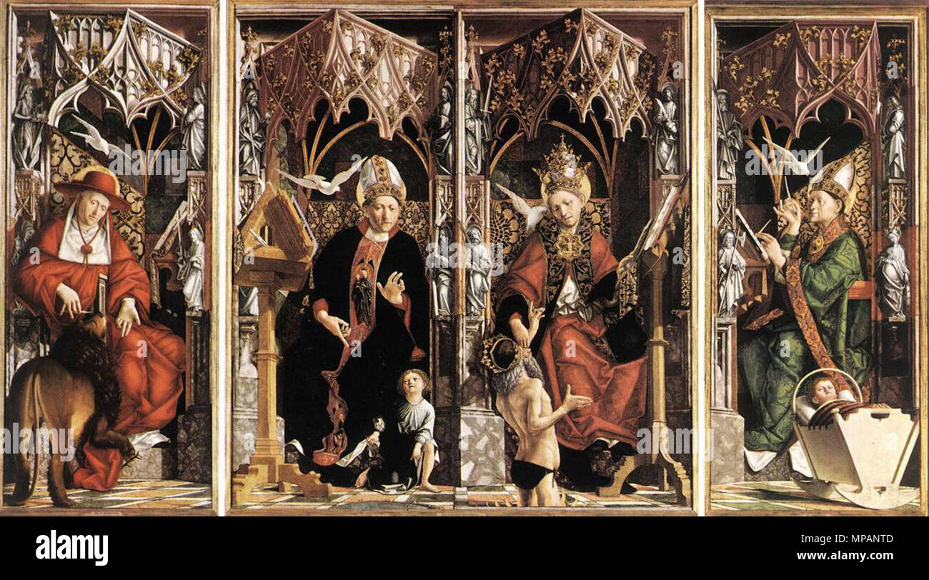 Altarpiece Of The Church Fathers Hi Res Stock Photography And Images Alamy