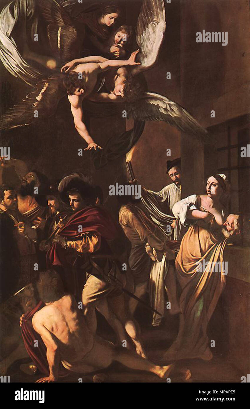 Seven acts of mercy caravaggio hi-res stock photography and images - Alamy