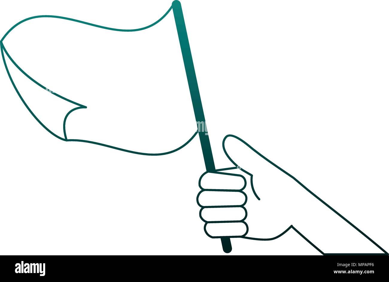 Blue flag exercise Stock Vector Images Alamy