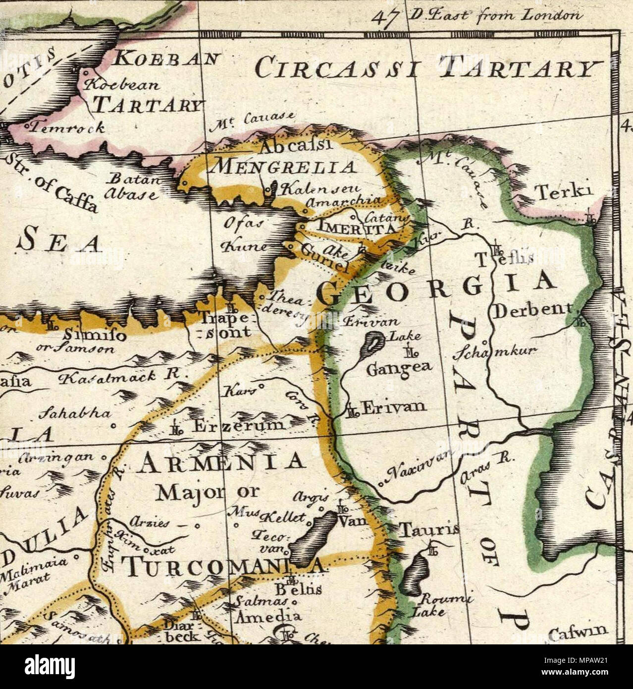 English Turkey In Asia Or Asia Minor C Agreeable To Modern History By H Moll Geographer Printed And Sold By T Bowles Next Ye Chapter House In St Pauls Church Yard