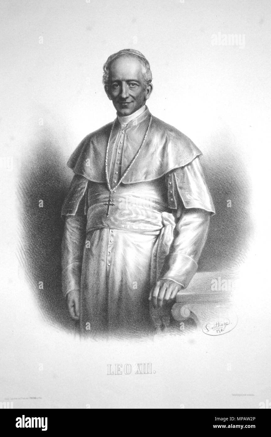 OLYMPUS DIGITAL CAMERA . Deutsch: Leo XIII. (1810- 1903), Papst ...