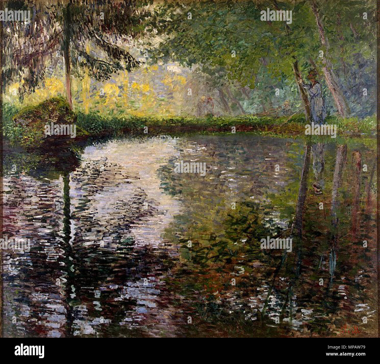 The Water Lily Pond by Claude Monet r AnimalCrossing