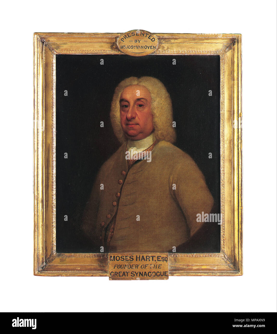 Moses Hart 18th century. 907 Moses Hart - Google Art Project Stock