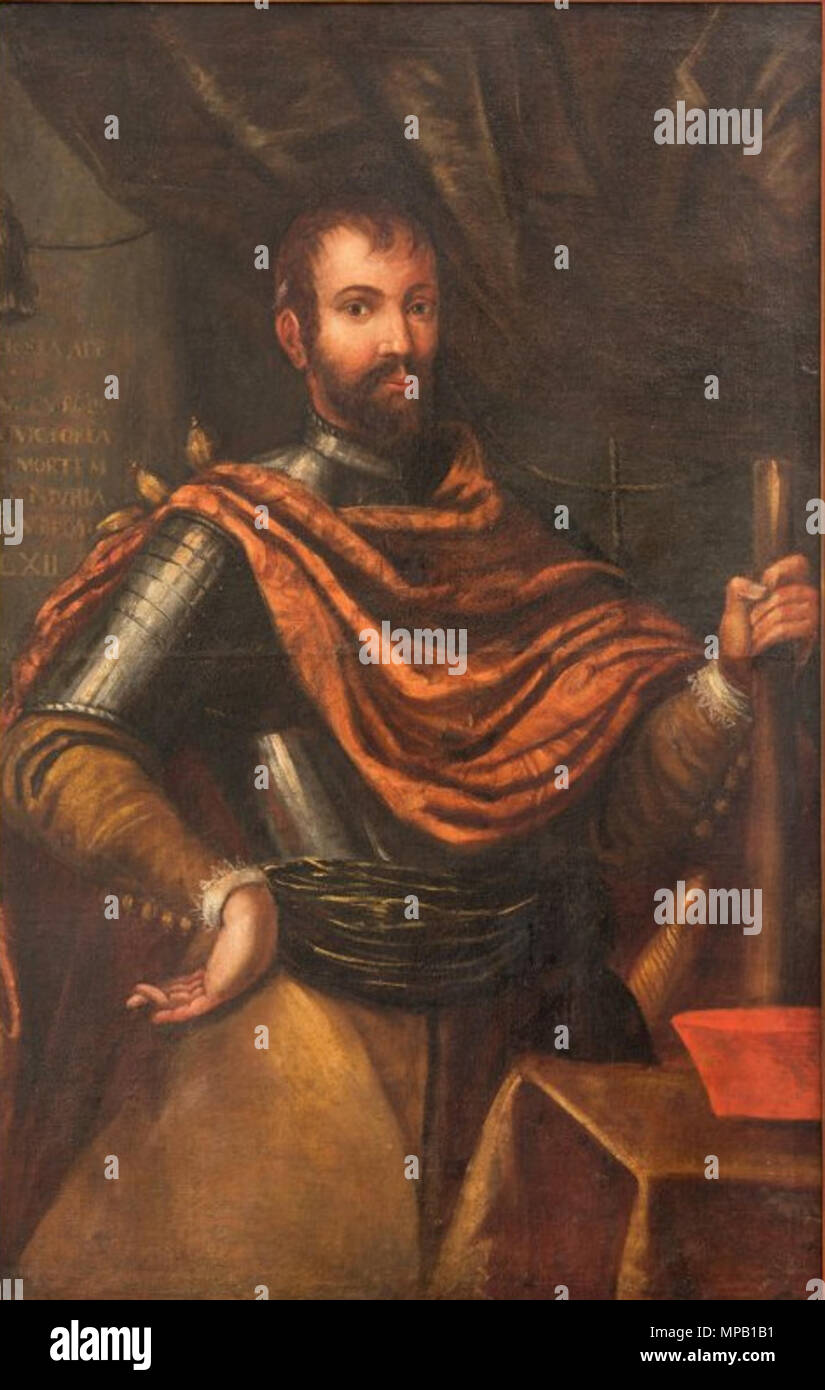 Slovenian: Jacobus Tarsia, vojaški poveljnik   circa 1700.   919 Natalis Bertolini - Jacobus Tarsia Stock Photo