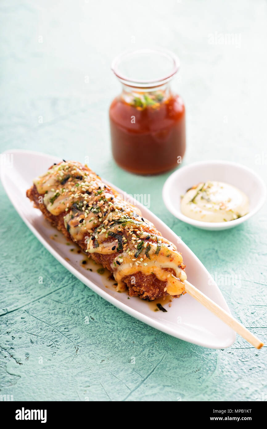 Fried asian appetizers Stock Photo Alamy