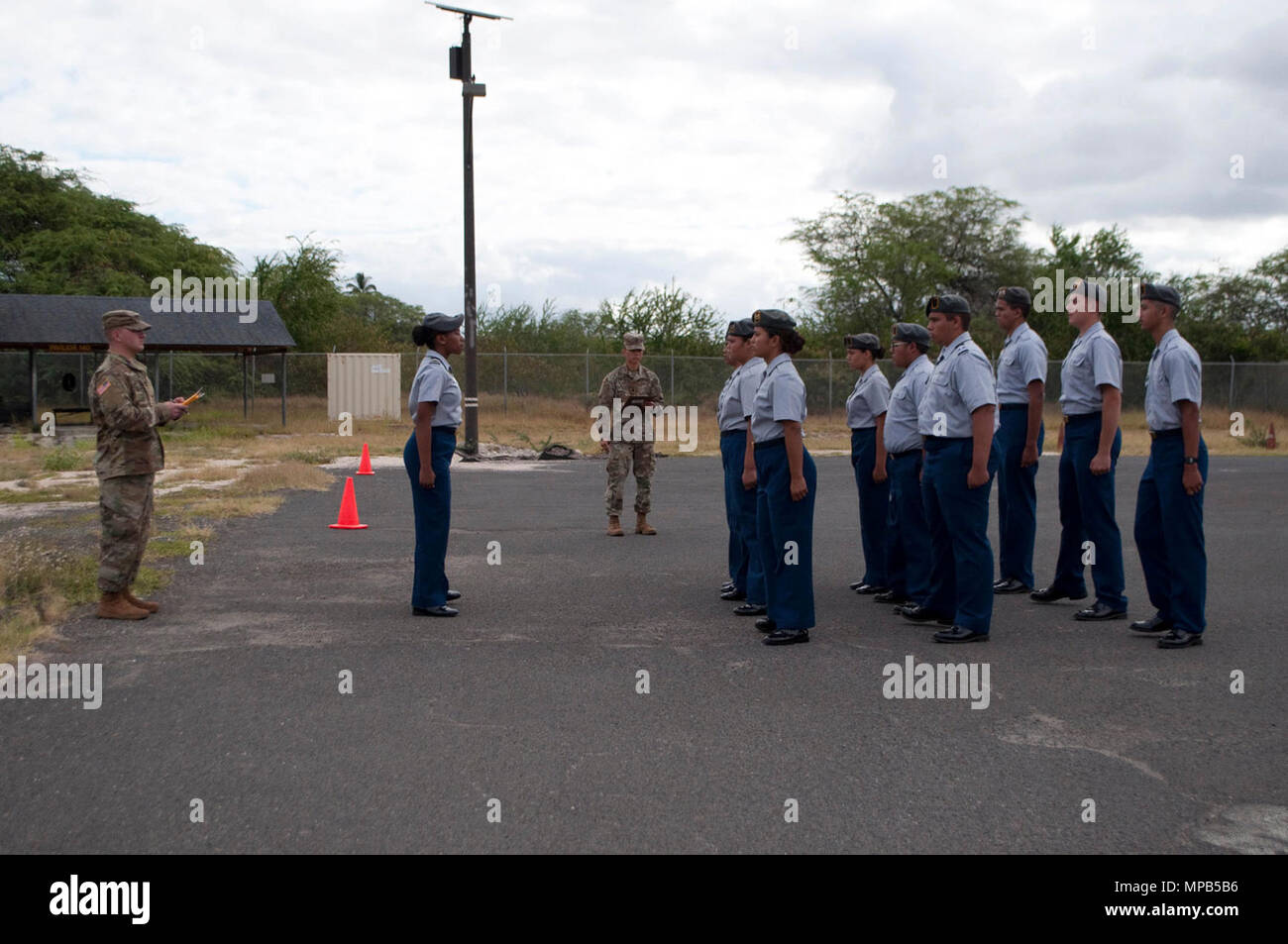 KAPOLEI — Waianae High School JROTC Cadet Sgt. 1st Class Erica White