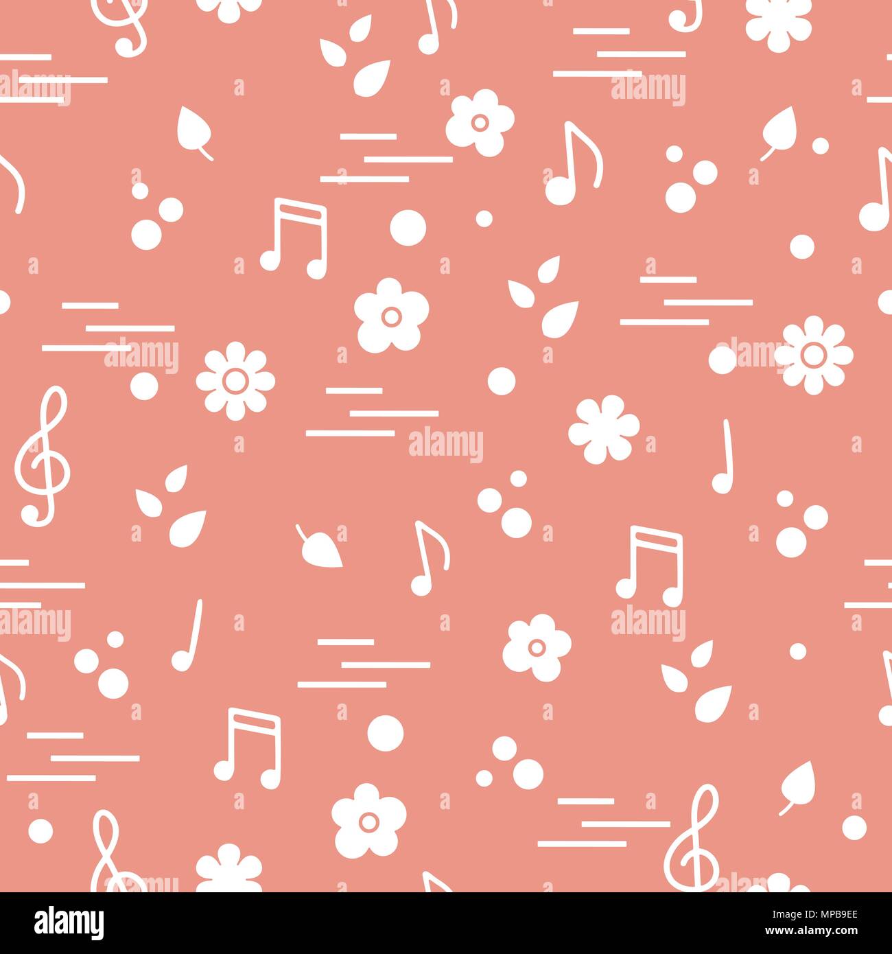 Melody garden Stock Vector Images - Alamy