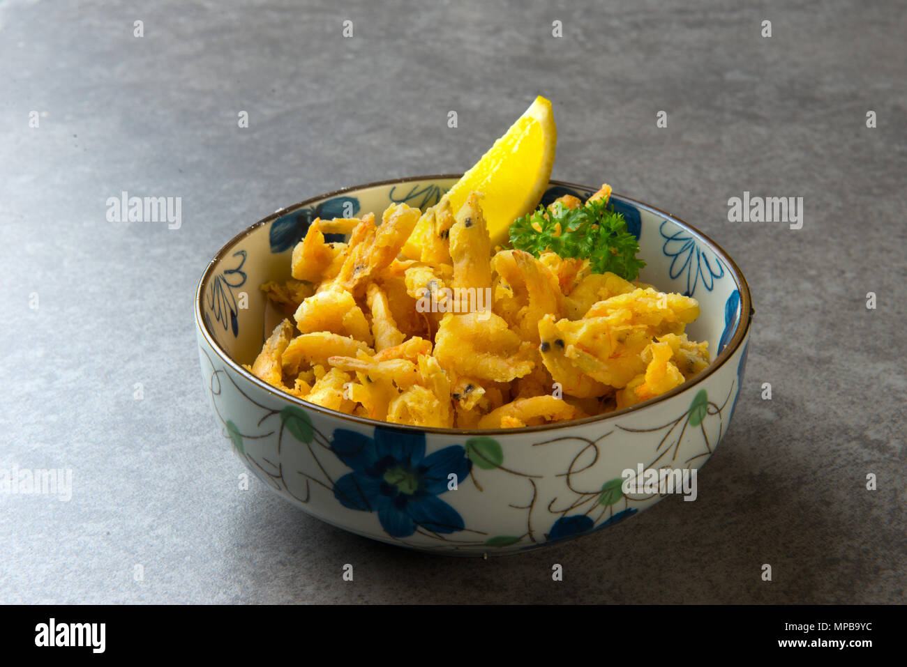 koebi karaage japanese deep fried small shrimp Stock Photo Alamy