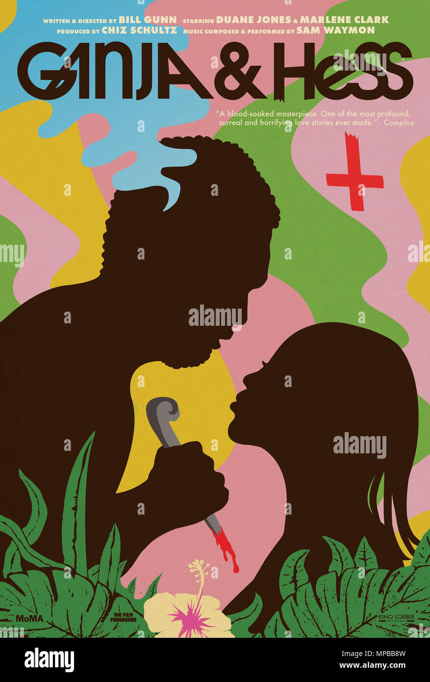 GANJA & HESS, (aka GANJA AND HESS), US poster for 2018 rerelease, 1973 Stock Photo Alamy