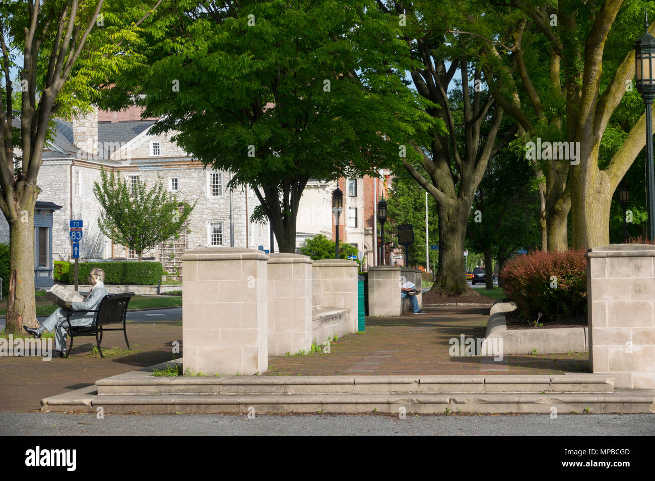 USA Pennsylvania PA Harrisburg State Capitol downtown riverfront park