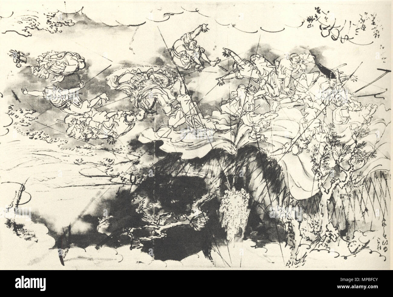 Ukiyo e artist sword hi-res stock photography and images - Alamy
