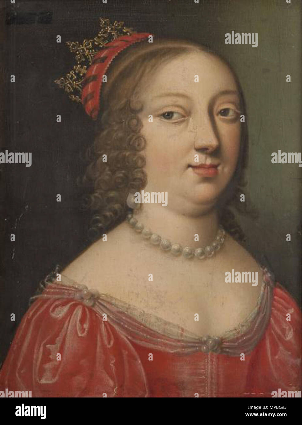 Français Portrait de Nicole de Lorraine (16081657), duchesse de