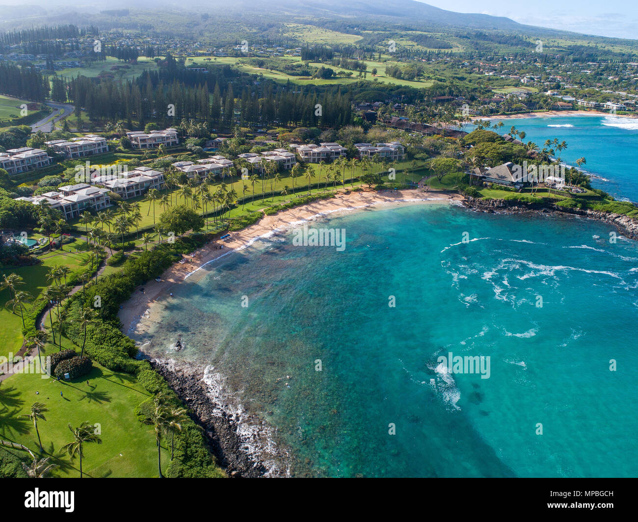 Kapalua Bay, Hawaii, USA Stock Photo: 185880481 - Alamy